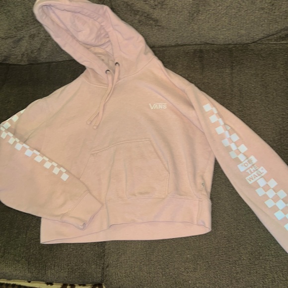 Vans Tops - VANS light pink hoodie